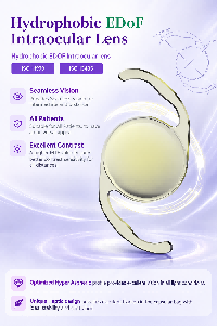 Hydrophobic EDoF Yellow IOL
